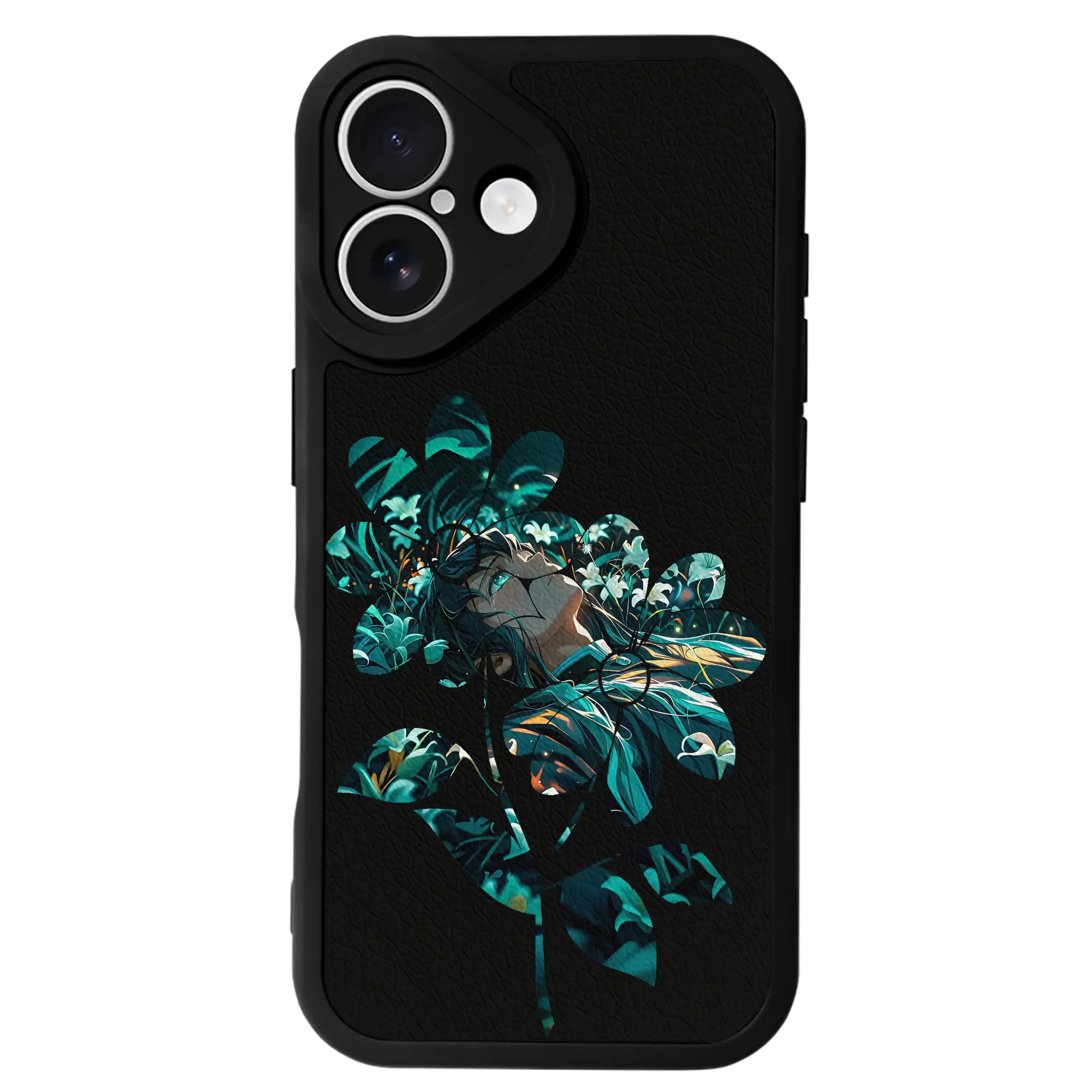 鬼滅の刃 グッズ,時透 無一郎 - IPhone 16シリーズ対応 ・ シリコンスマホケース ・ レザー調 ・ 高精度フィット ・ 耐衝撃 ・ ワイヤレス充電対応 ・ 精密カット